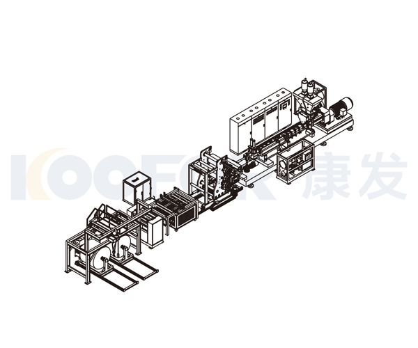 PLA, starch based environmental protection sheet production line